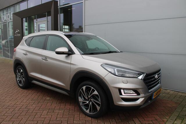 Hyundai TUCSON 1.6 T-GDI 177pk Premium Automaat Leer Airco Navi Camera Trekhaak VOL!!!! dealer onderhouden