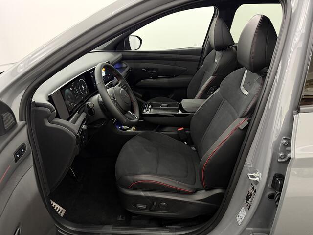 Hyundai TUCSON 1.6 T-GDI HEV N Line Sky Pano, 360 Camera, Navi, Head-up display, Memory stoelen, Keyless start, Elektrische achterklep, Stoelverwarming, 5 jaar