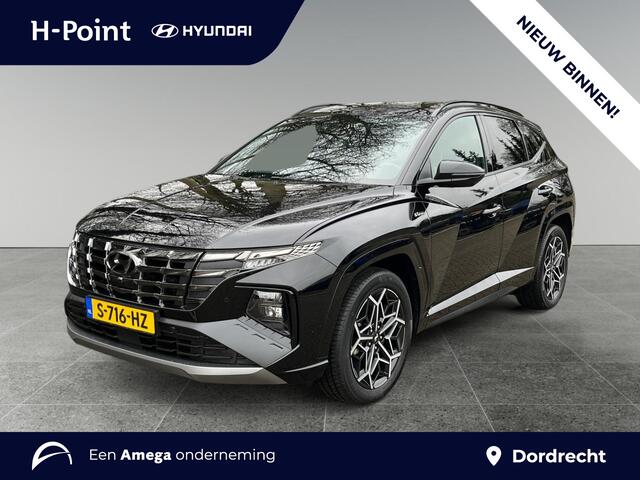 Hyundai TUCSON 1.6 T-GDI 230pk HEV N Line | ALCANTARA BEKLEDING & ELEKTR. VERSTELBARE STOELEN | APPLE CARPLAY / ANDROID AUTO | ELEKTR. KOFFERBAK | 360° CAMERA | 1650KG TREKVERMOGEN |