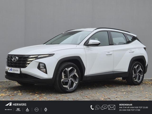 Hyundai TUCSON 1.6 T-GDI PHEV Plug-in Comfort 4WD Automaat / Trekgewicht 1350 kg / Apple Carplay Android Auto / Achteruitrijcamera / Navigatie / Adaptief CC / Stoelverwarming / Climate control / Parkeersensoren achter /