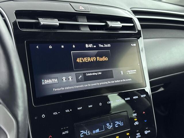 Hyundai TUCSON 1.6 T-GDI HEV Premium | All season banden | Parkeersensoren | Lederenbekleding | Metallic lak |