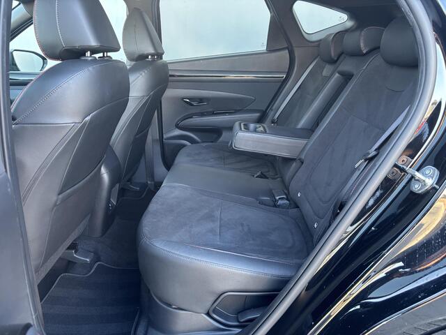 Hyundai TUCSON 1.6 T-GDI HEV 230pk N Line Edition Automaat / Fabrieksgarantie tot 03-2029 / Dealer onderhouden / Trekgewicht 1650 kg / Stoelverwarming / Achteruitrijcamera / cruise control adaptief / Climate control/ Keyless Entry/Start /