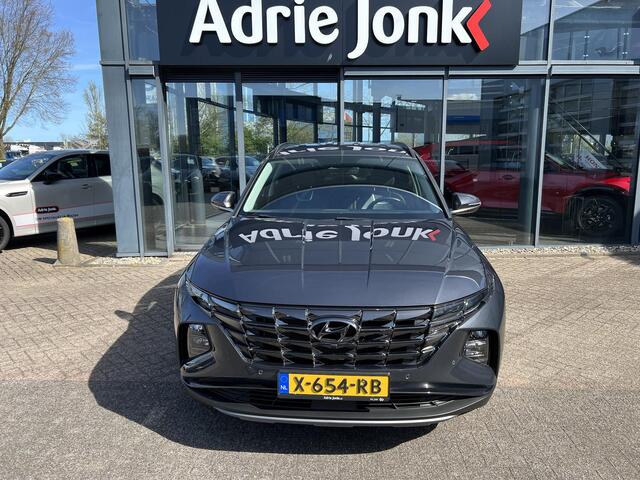 Hyundai TUCSON 1.6 T-GDI HEV Premium AUTOMAAT | FULL HYBRID | 360gr CAMERA | LEDER | EL.A.KLEP | NAVIGATIE | STOEL VERWARMING | STOEL VENTILATIE | STUUR VERWARMING | SET WINTERWIELEN | NED. AUTO | 1e EIGENAAR |