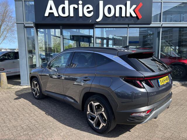 Hyundai TUCSON 1.6 T-GDI HEV Premium AUTOMAAT | FULL HYBRID | 360gr CAMERA | LEDER | EL.A.KLEP | NAVIGATIE | STOEL VERWARMING | STOEL VENTILATIE | STUUR VERWARMING | SET WINTERWIELEN | NED. AUTO | 1e EIGENAAR |