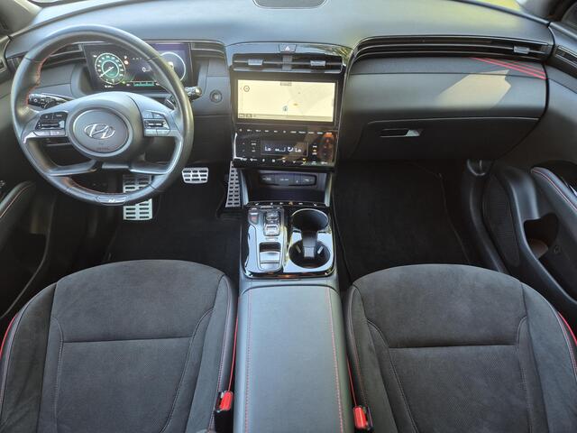 Hyundai TUCSON 1.6 T-GDI PHEV N Line Edition 4WD Automaat / Apple Carplay Android Auto / Stuur- en Stoelverwarming / Adaptief CC / Elektrische achterklep / Trekgewicht 1350 kg / Achteruitrijcamera / Keyless Entry/Start /