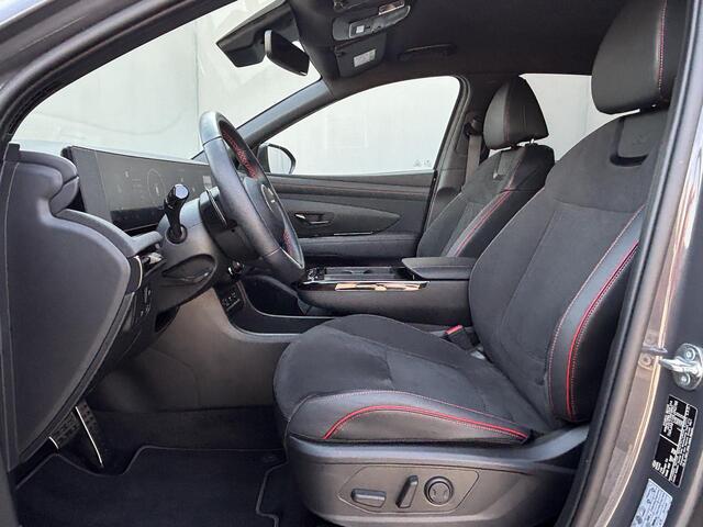 Hyundai TUCSON 1.6 T-GDI HEV N Line Automaat / Nieuw Model / Fabrieksgarantie tot 11-2029 / 1.650 kg Trekgewicht / Stuur- & Stoelverwarming / Achteruitrijcamera / Elektrische achterklep / Apple Carplay Android Auto /