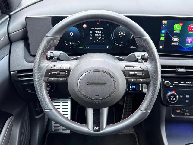 Hyundai TUCSON 1.6 T-GDI HEV N Line Automaat / Nieuw Model / Fabrieksgarantie tot 11-2029 / 1.650 kg Trekgewicht / Stuur- & Stoelverwarming / Achteruitrijcamera / Elektrische achterklep / Apple Carplay Android Auto /