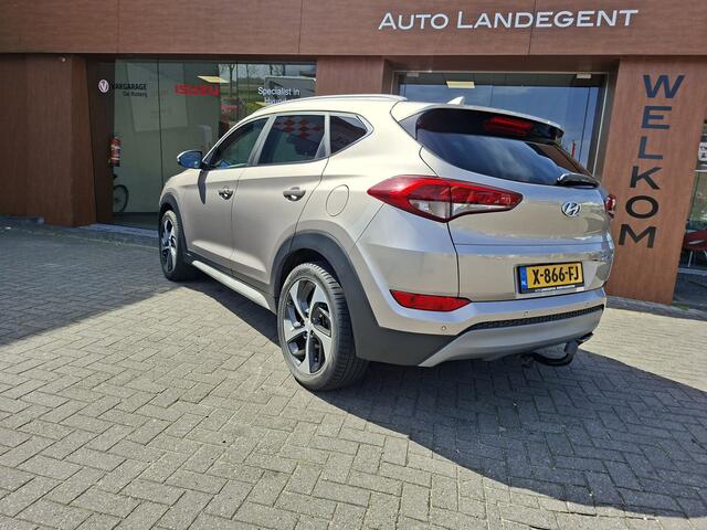 Hyundai TUCSON 1.6 T-GDI 177 pk Automaat | Lederen bekleding | Trekhaak |Stoel /stuur verwarmin