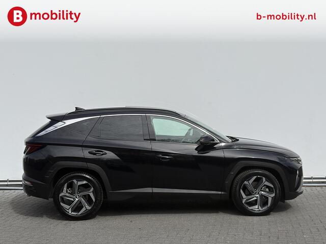 Hyundai TUCSON 1.6 T-GDI HEV Premium Sky Trekhaak 1650kg Panoramadak | Stoelventilatie/Verwarming | Leer | Achteruitrijcamera | DAB Audio