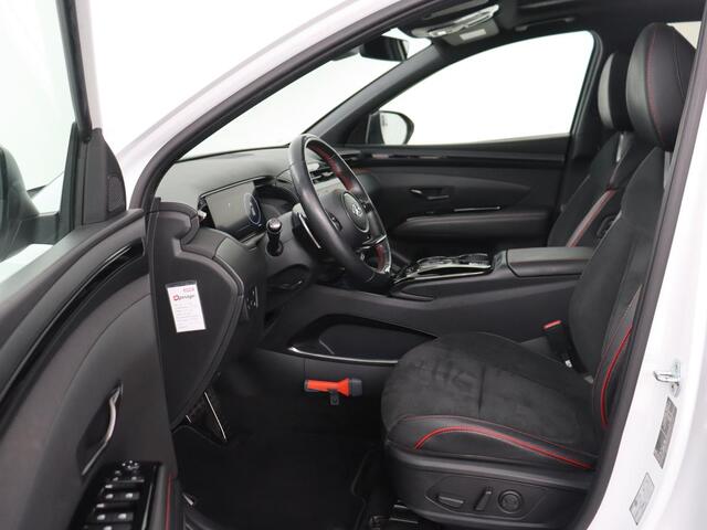 Hyundai TUCSON 1.6 T-GDI PHEV N Line Sky 4WD | SOH 92,5% | Panoramadak | Stoelventilatie | Trekhaak | 360 Camera | Leder/Alcantara | Krell Audio | Adaptive cruise | Carplay | Full LED | Memory | PHEV | Plug In