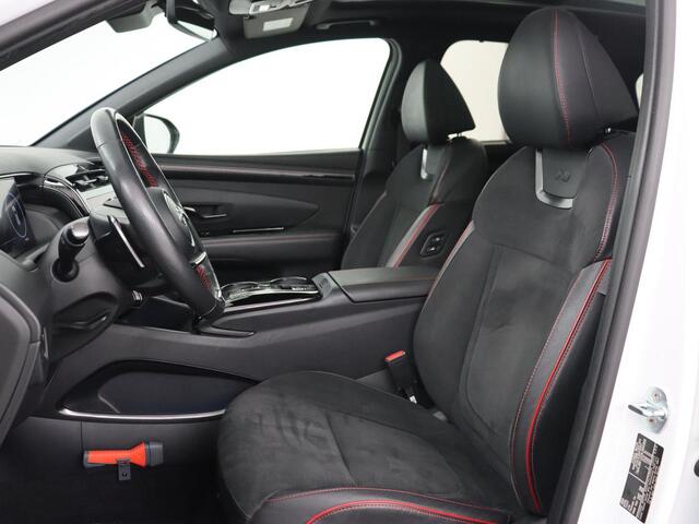 Hyundai TUCSON 1.6 T-GDI PHEV N Line Sky 4WD | SOH 92,5% | Panoramadak | Stoelventilatie | Trekhaak | 360 Camera | Leder/Alcantara | Krell Audio | Adaptive cruise | Carplay | Full LED | Memory | PHEV | Plug In