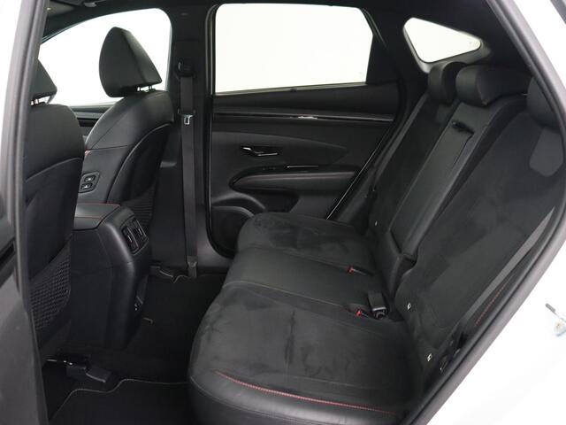 Hyundai TUCSON 1.6 T-GDI PHEV N Line Sky 4WD | SOH 92,5% | Panoramadak | Stoelventilatie | Trekhaak | 360 Camera | Leder/Alcantara | Krell Audio | Adaptive cruise | Carplay | Full LED | Memory | PHEV | Plug In