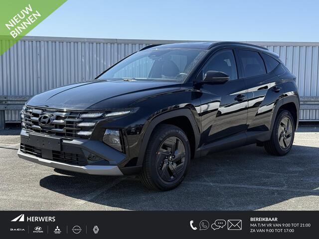 Hyundai TUCSON 1.6 T-GDI HEV Pure Edition / ¤500,- Voordeel / Direct Leverbaar / Stoel+Stuur Verwarming / Achteruitrij Camera / Navigatie / Keyless /
