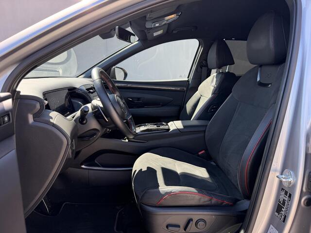 Hyundai TUCSON 1.6 T-GDI PHEV N Line 4WD / Dealer Onderhouden / Fabrieksgarantie tot 11-2028 / Elektr. Stoelen / Stoel Ventilatie / Stoel Verwarrming / AppleCarplay & Android Auto / Achterbank Verwarming /