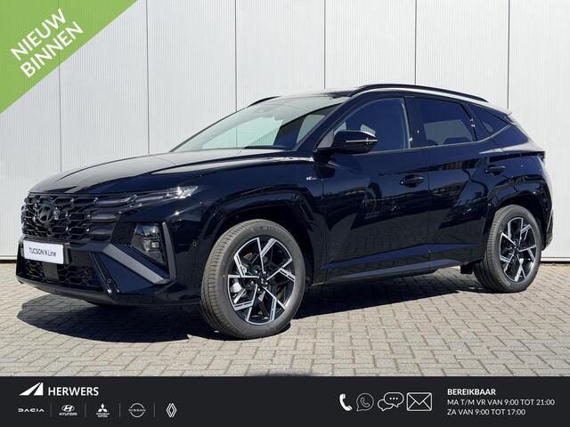 Hyundai TUCSON 1.6 T-GDI PHEV N Line / 5000 Voordeel / Stoelverkoeling / Stoelverwarming Voor + Achter / Stuurverwarming / Memory Seat / 360 Camera / Navigatie / Elek. Achterklep /