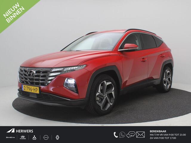 Hyundai TUCSON 1.6 T-GDI HEV Premium / Blindspot Camera / 360 Camera / Trekhaak / Bestuurdersstoel met geheugen / All season banden / 1650KG Trekgewicht / 1ste Eigenaar / NL Auto / Dealer onderhouden / Keyless Entry /