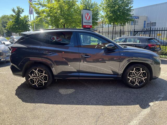 Hyundai TUCSON 1.6 T-GDI PHEV N Line 4WD // KEYLESS // LEDER-ALCANTARA // CAMERA +SENSOREN // NAVI+CARPLAY // STOELVERWARMING //