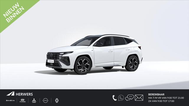 Hyundai TUCSON 1.6 T-GDI PHEV N Line Business Sky / ¤ 4.000,- Voordeel Op Nieuwprijs / Prijs is rijklaar / GROOT Glazen schuif-kanteldak / Navigatie / Keyless Entry / Snel leverbaar / 5 Jaar fabrieksgarantie /
