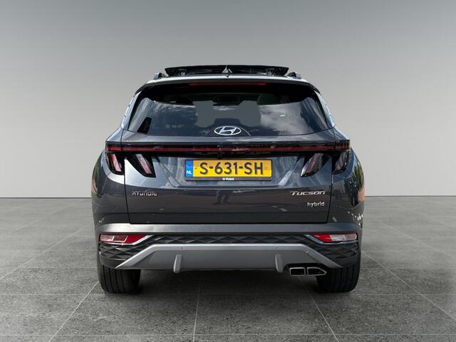 Hyundai TUCSON 1.6 T-GDI 230pk HEV Premium Sky | SCHUIF/KANTELDAK | LEDEREN BEKLEDING | STOELVENTILATIE & VERWARMING | BLIND SPOT CAMERA | LAGE KMSTAND |
