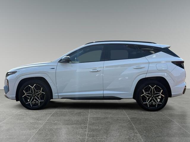 Hyundai TUCSON N Line 1.6 T-GDI HEV 230pk | TREKHAAK | 360° CAMERA | STOELVERW. V + A | STOELVERKOELING | ADAPTIVE CRUISE | ALCANTARA | 1650KG TREKVERMOGEN |