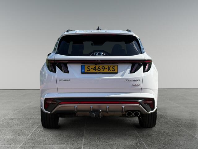 Hyundai TUCSON N Line 1.6 T-GDI HEV 230pk | TREKHAAK | 360° CAMERA | STOELVERW. V + A | STOELVERKOELING | ADAPTIVE CRUISE | ALCANTARA | 1650KG TREKVERMOGEN |