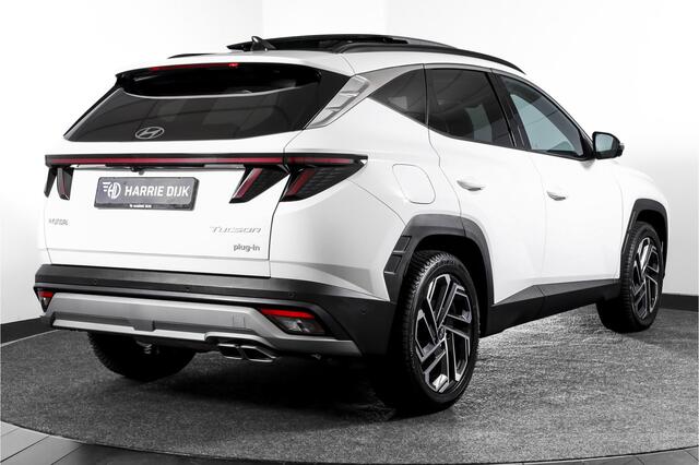 Hyundai TUCSON 1.6 T-GDI PHEV Premium Sky 4WD | S/K-Panodak | Elek. Stoelen | Adapt. Cruise | Stoelventilatie+Verw. | 360 Camera | NAV+App. Connect | Krell | Elek. Klep LM 19" | 1125