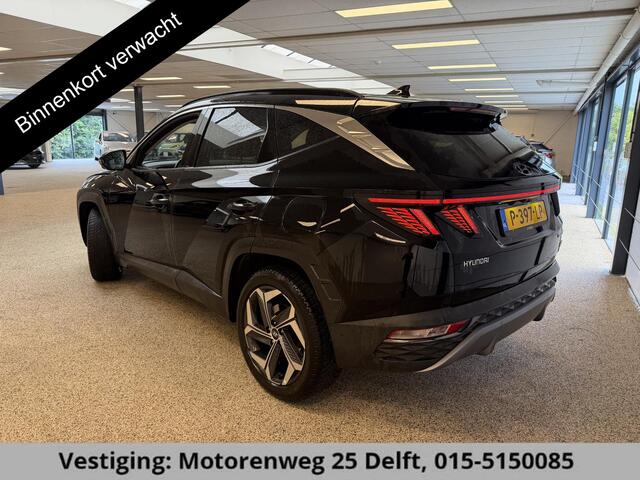 Hyundai TUCSON 1.6 T-GDI HEV Premium . STOEL & STUUR VERWARMING . ELEKTRISCHE ACHTERKLEP . GARANTIE TOT 04-2032! .