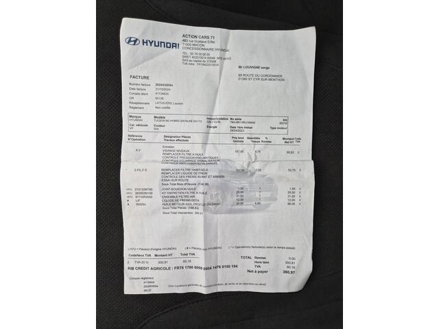 Hyundai TUCSON 1.6 T-GDI HEV N Line / Trekgewicht 1650 kg / Elektrische achterklep / Glazen schuif- en kanteldak / Stuur- Stoel & Achterbank verwarming / Rondomzicht camera / Adaptief cruise control / Keyless Entry/Start / Apple Carplay Android Auto /