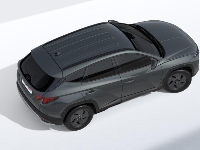 Hyundai TUCSON 1.6 T-GDI HEV Pure Edition | BLACK PACK | DODEHOEKDETECTIE | STOEL + STUUR VERWARMING | CLIMA | NAVI |