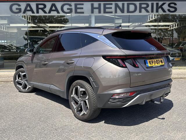 Hyundai TUCSON 1.6 T-GDI HEV Premium | Trekhaak 1650kg! | Leder | Blind-spot | 360 Cam | Adaptive CC | Stoel-koeling/verwarming |
