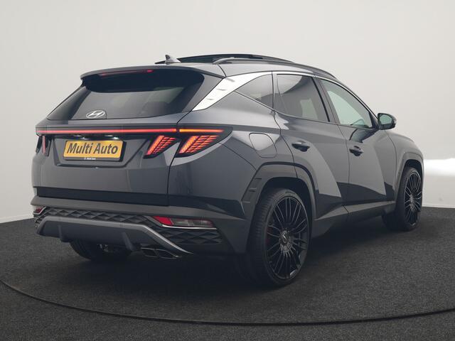 Hyundai TUCSON 1.6 T-GDI PHEV Premium Sky 4WD 266pk Dealer O.H | Trekhaak Afn. | Panodak | 360 Camera | Adaptive Cruise | Krell Audio | Lederen Sportstoelen Memory & Ventilatie | Apple Carplay | Keyless | Stoelen & Stuur verwarmd | BLIS | Pilot Assist | Virtual | Naviga