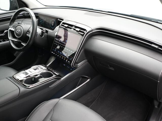 Hyundai TUCSON 1.6 T-GDI PHEV Premium Sky 4WD 266pk Dealer O.H | Trekhaak Afn. | Panodak | 360 Camera | Adaptive Cruise | Krell Audio | Lederen Sportstoelen Memory & Ventilatie | Apple Carplay | Keyless | Stoelen & Stuur verwarmd | BLIS | Pilot Assist | Virtual | Naviga