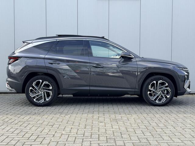 Hyundai TUCSON 1.6 T-GDI PHEV Premium Sky / Zwart Leder / Memory Seat / Stoelverwarming Voor + Achter / Stoelverkoeling / Stuurverwarming / 360 Camera / KRELL Audio / Elek. Achterklep /