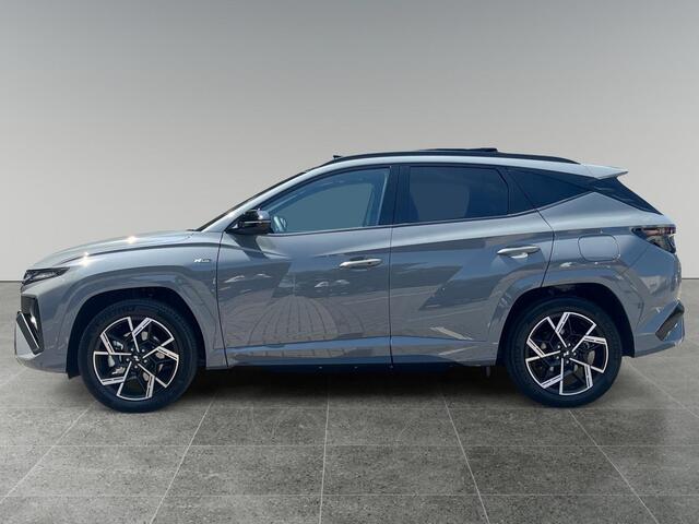 Hyundai TUCSON N Line Business Sky 1.6 T-GDI PHEV 252pk 4WD | SCHUIF/KANTELDAK | STOEL + STUURVERW. | ALCANTARA | NAVI | KEYLESS ENTRY | ELEK. KOFFERBAK | APPLE CARPLAY / ANDROID AUTO | CAMERA |