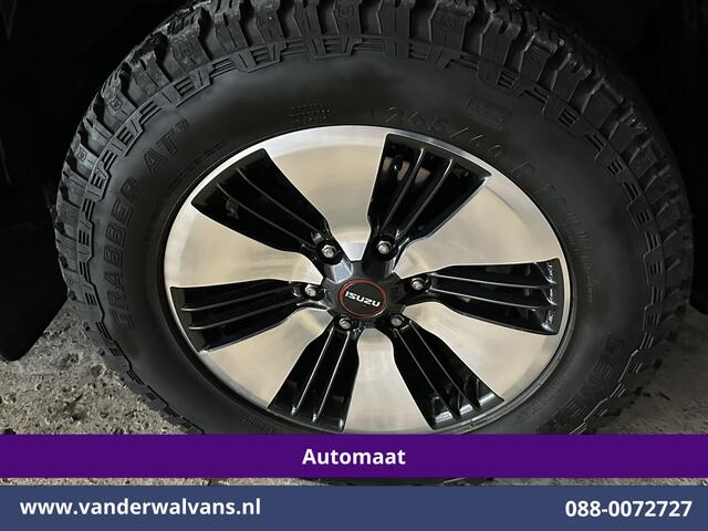 Isuzu D-MAX 1.9 Extended 164pk Automaat 3500kg Trekhaak Euro6 Airco | Camera | Sidebars | Leer | Apple Carplay Lichtmetalen Velgen, Adaptive Cruisecontrol, Android Auto, Parkeersensoren, stoelverwarming