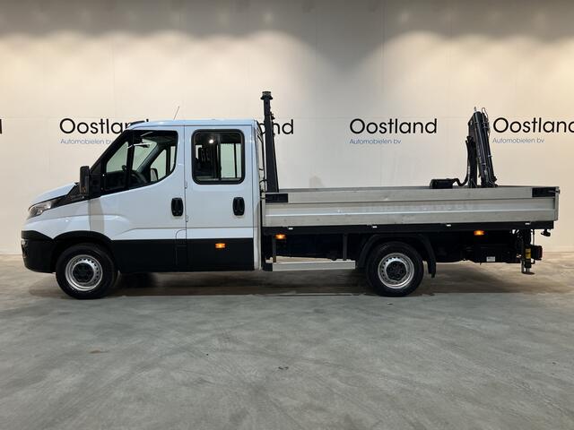 Iveco DAILY 35S18D 3.0 375 Automaat Open Laadbak / Hiab Kraan / Euro 6 / Trekhaak 3500 KG / Airco / Camera / Navigatie / 3-Zits / 67.000 KM !!