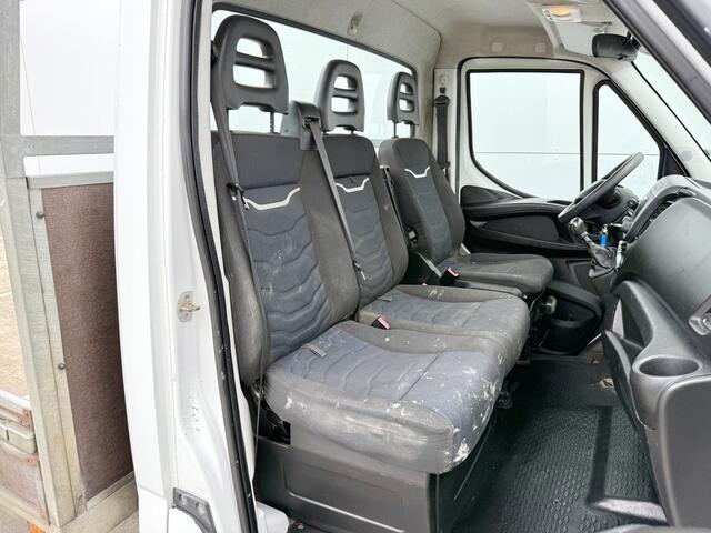 Iveco DAILY 35S14 2.3 L3H1 Airco Cruise Control Standkachel Trekhaak Open Laadbak Pritische Lucht geveerde stoel