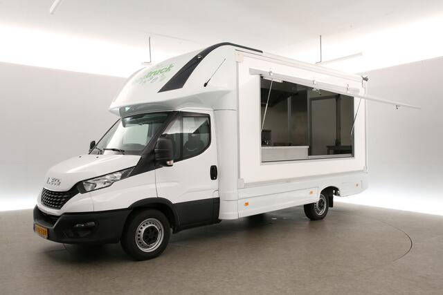 Iveco DAILY 35S14 2.3 410 | Foodtruck | Patatwagen | Verkoopwagen | Patatkraam | Eventtruck | Frietwagen | Snackwagen | Zijdeur | Airco Treeplank