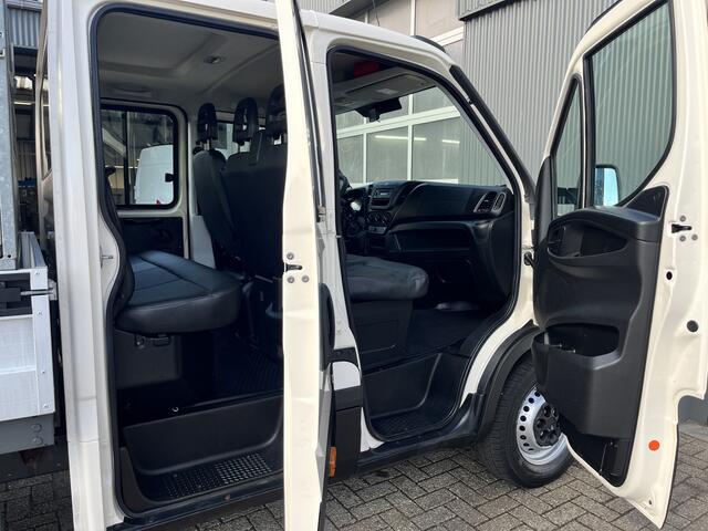Iveco DAILY 35S11D 2.3 345 7 persoons 3500kg trekgewicht Airco Euro 5 Pick-up Open laadbak Bakwagen 1e eiegenaar P-up