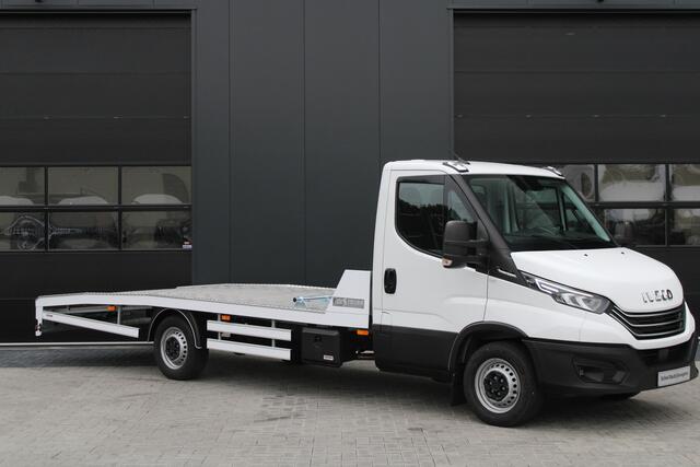 Iveco DAILY 35S18 3.0L 180pk Autotransporter - Geveerde Stoel - Lier - LED - Navi - ACC - Lane Assist - Faustmann Opbouw - Rijklaar