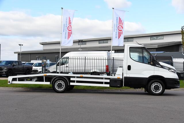 Iveco DAILY 35S18 | Oprijwagen | Geveerde stoel | 3,5t trekgw. | Adaptive CC | LED NAV ECC Adaptive CC | Faustmann opbouw | 1100 KG Laadvermogen