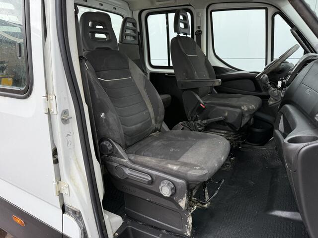Iveco DAILY 35C16 3.0 Dubbele Cabine Kipper Mixto DoKa Dubbellucht Airco Navigatie Camera 3.5t Trekhaak Tipper Benne