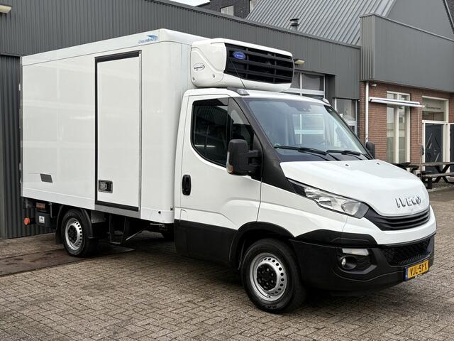Iveco DAILY 35S16 2.3 345 Koel Vries - 20° Nachtaansluiting Bakwagen Koel vriestransport 750 kg laadklep 155pk Automaat 8 traps Cruise controle Airco Navigatie 3 persoons Euro 6 Bakwagen 1e eigenaar Koeling Vriezen Ko