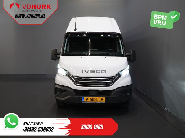 Iveco DAILY 35S18HV 3.0 180 pk Aut. L4H3 Face Lift/ Luchtvering/ LED/ Flitsers/ Adapt.Cruise/ Gev.stoel/ 270gr deuren/ Trekhaak/ Navi/ Climate/ Carplay/ Camera/ PDC/ 16"LMV