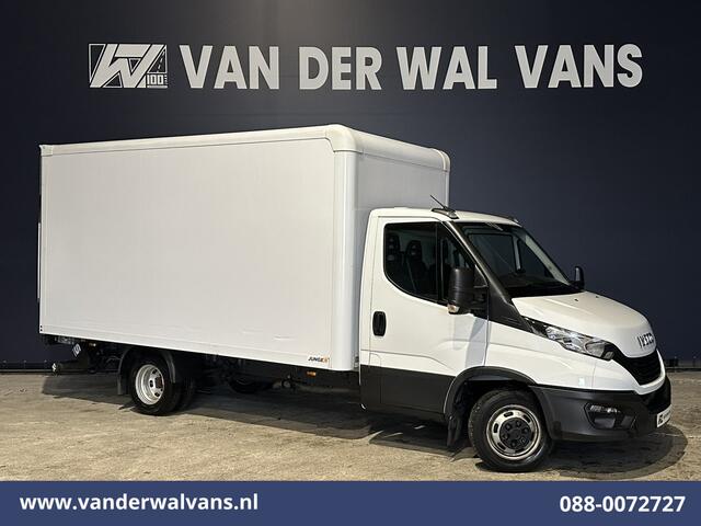 Iveco DAILY 35C16H 157pk Dubbel Lucht Bakwagen Laadklep Euro6 Airco | Bijrijdersbank