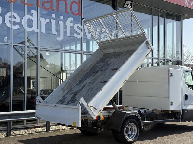 Iveco DAILY 35C16 2.3 300 Kipper | Dubbellucht | Trekhaak | Leder | Opbergkist | Airco | Cruisec.