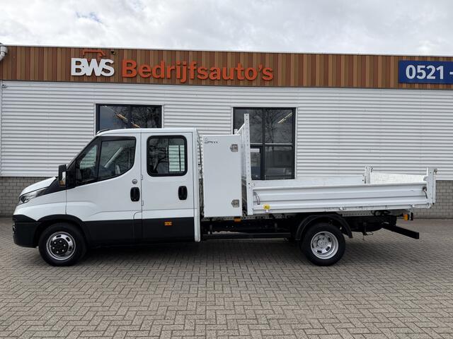 Iveco DAILY 35C14D euro 6 / DC 6 persoons / JPM kipper / vaste prijs rijklaar ¤ 24.950 ex btw / lease vanaf ¤ 407 / dubbellucht / cruise en climate control / trekhaak 3500 kg !