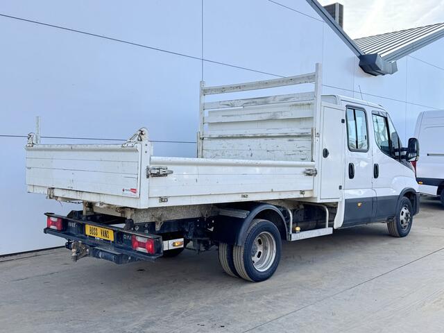 Iveco DAILY 35C14 2.3 Kipper Dubbele Cabine Dubbellucht 6 Stoelen Airco Cruise Control 3,5t Trekhaak Lucht geveerde stoel