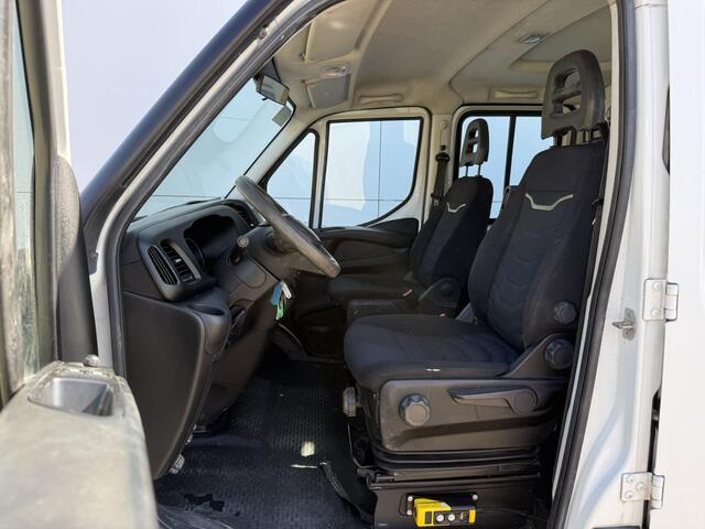 Iveco DAILY 35C14 2.3 Kipper Dubbele Cabine Dubbellucht 6 Stoelen Airco Cruise Control 3,5t Trekhaak Lucht geveerde stoel