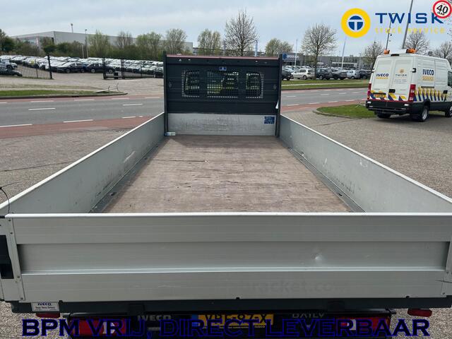 Iveco DAILY 35C14 automaat, 2.3 136pk/350nm Euro 6, 3500kg trekhgewicht, 480cm lange open laadbak Daily 35C14 automaat, 2.3 136pk/350nm Euro 6, 3500kg trekhgewicht, 480cm lange open laadbak